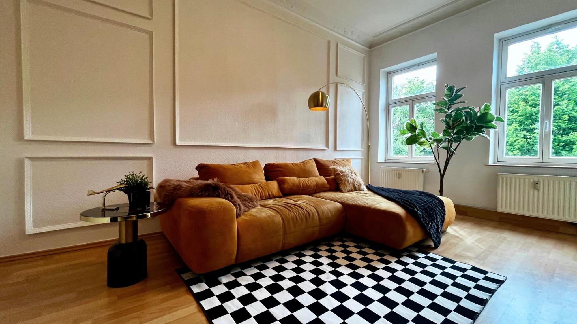 Charmanter Altbau In Schleussig Mit Balkon ไลป์ซิก ภายนอก รูปภาพ